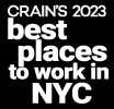 External Link for Crains 2023 best places to work in NYC
